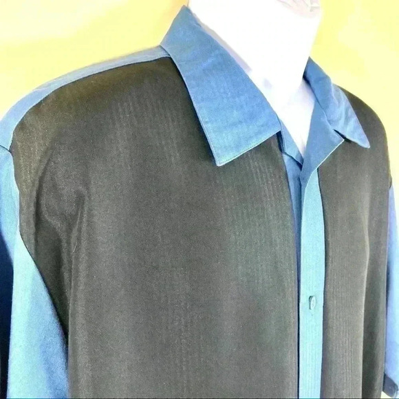 Vintage CUBAVERA Short Sleeve Panel Button-Front Traditional Shirt Size L - Picture 3 of 8